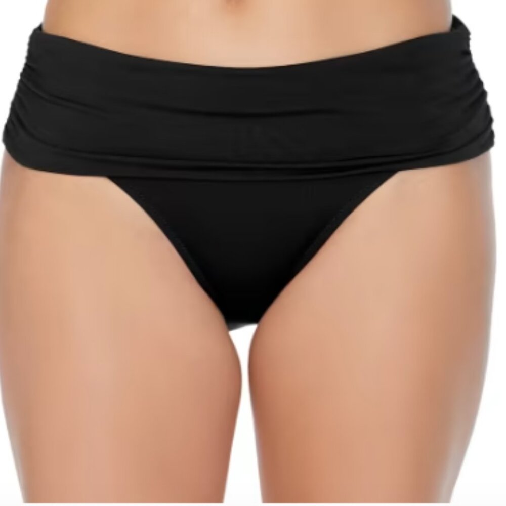 Leilani Women's Black Tahiti Pant Swim Bottom - Size 14 NWT
